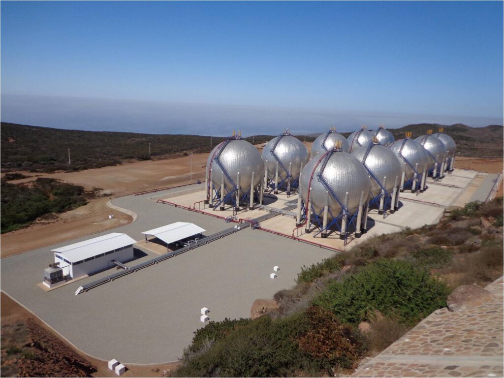 Sphères de 10 800 m3 (USA)